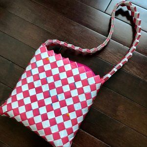 Glossy Upcycled Pixel Purse
